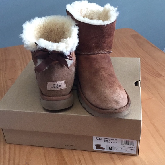 UGG Shoes - Ugg Mini Bailey Bow Boots